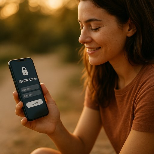 EK333 Secure login on mobile